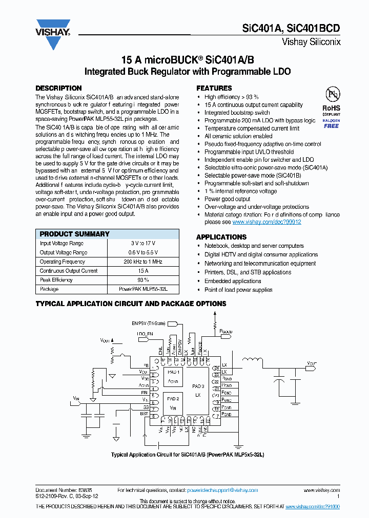 SIC401BCD_7890600.PDF Datasheet