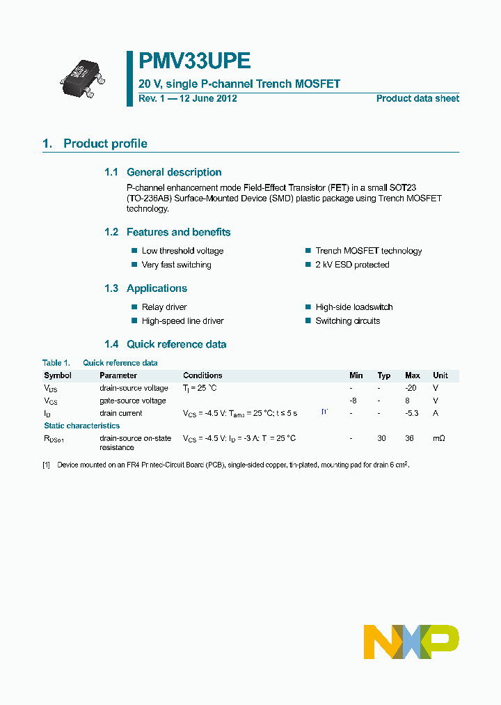 PMV33UPE_8285938.PDF Datasheet