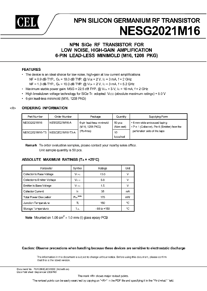 NESG2021M16_8289662.PDF Datasheet