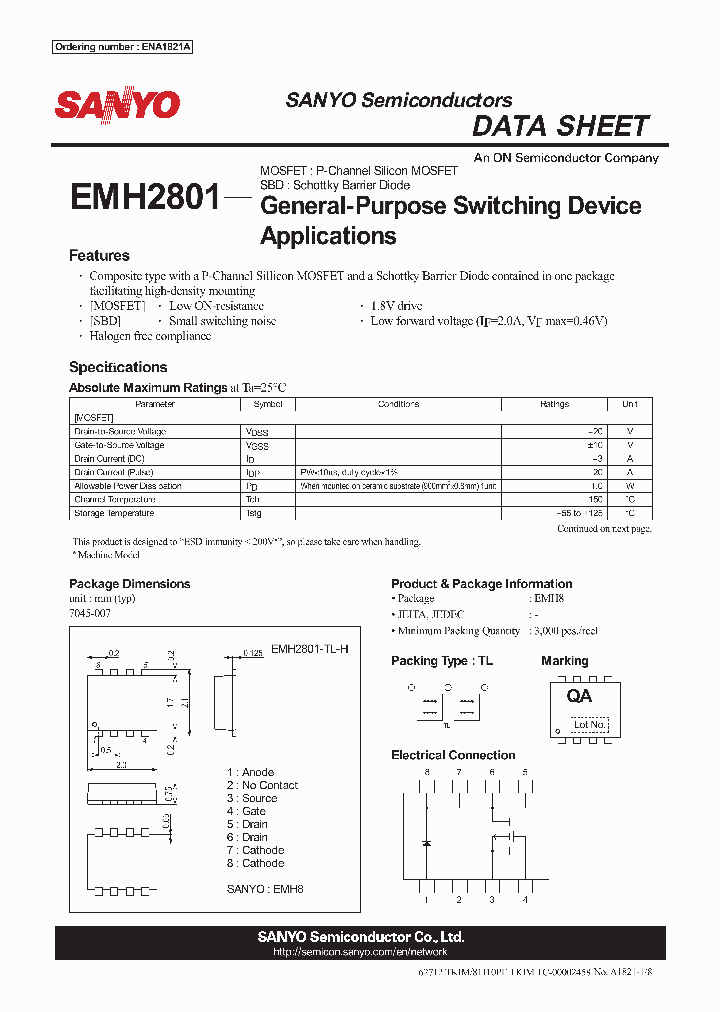 EMH2801_8289701.PDF Datasheet