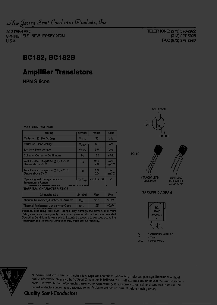 BC182_8291598.PDF Datasheet