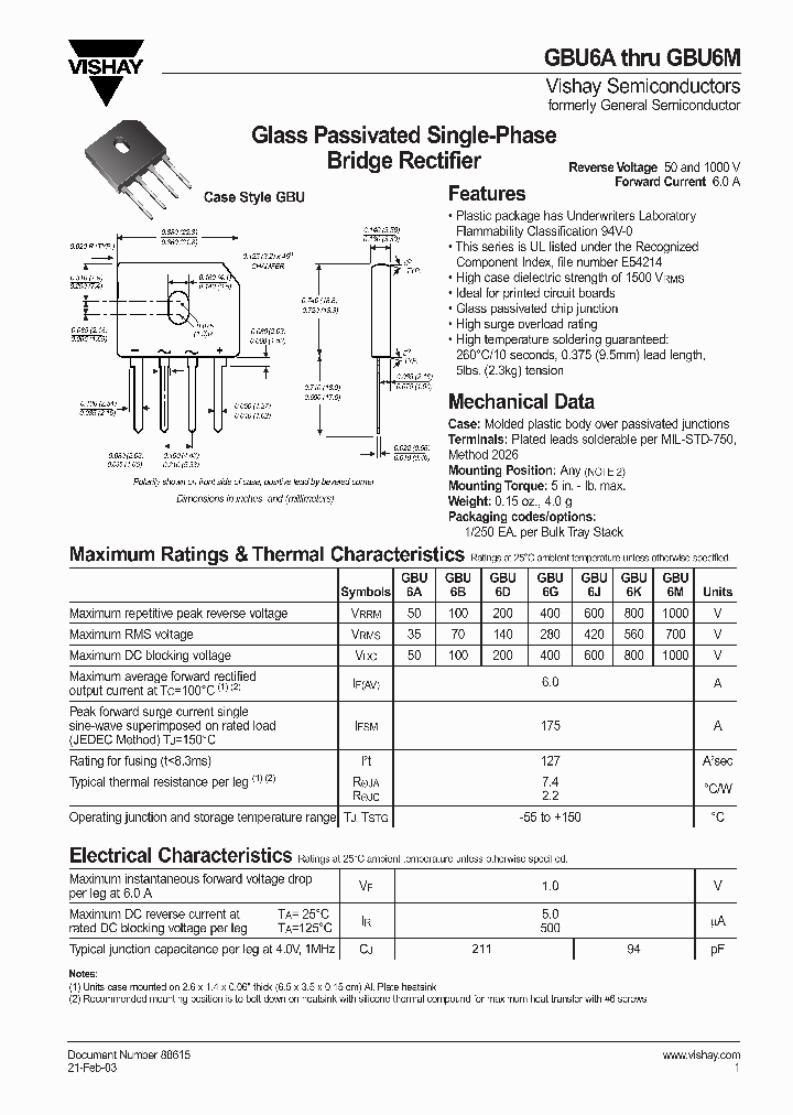 GBU6A_8291583.PDF Datasheet