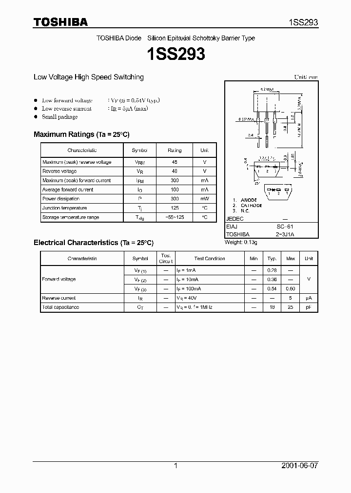 1SS293_8291858.PDF Datasheet