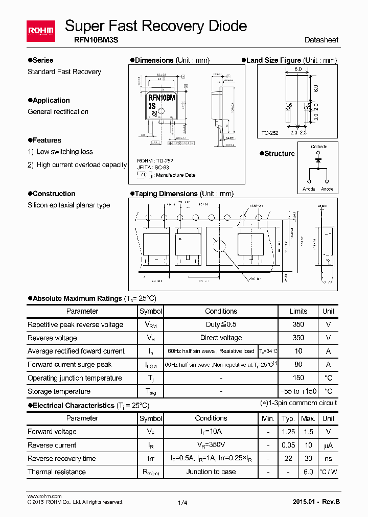 RFN10BM3S_8292330.PDF Datasheet