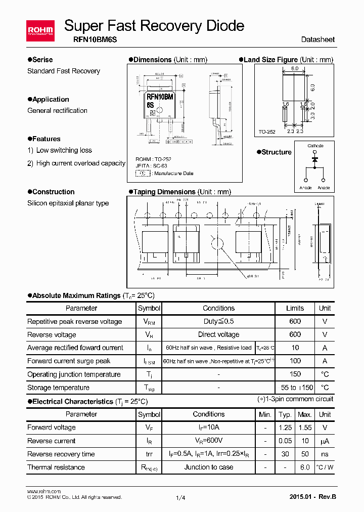 RFN10BM6S_8292332.PDF Datasheet