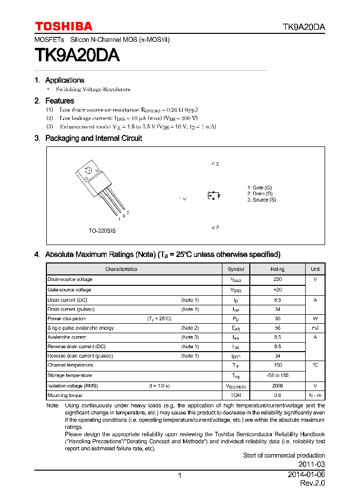 TK9A20DA_8292662.PDF Datasheet