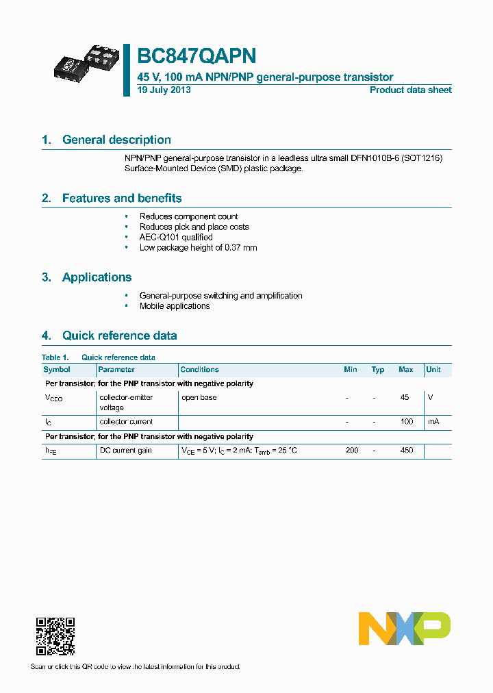 BC847QAPN_8293188.PDF Datasheet