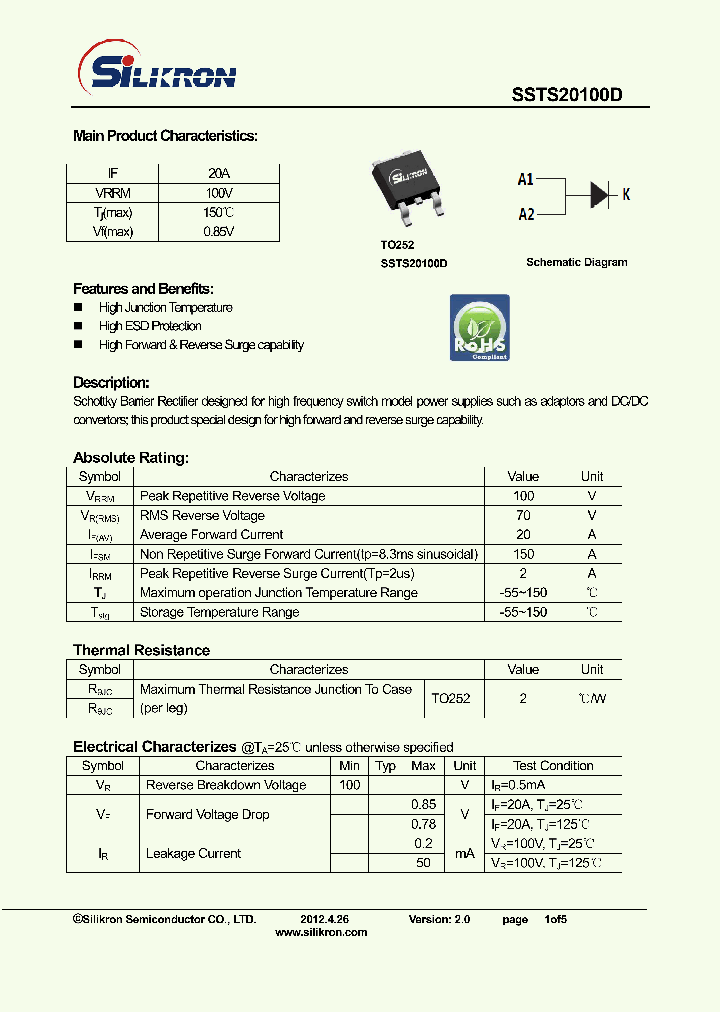 SSTS20100D_8296059.PDF Datasheet