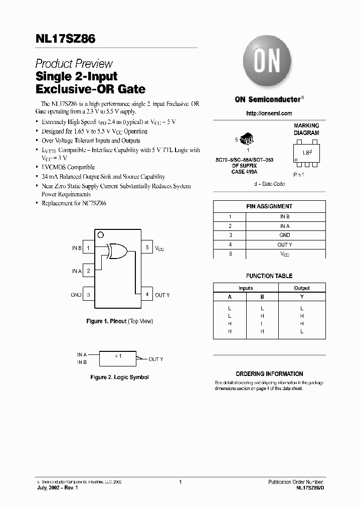 NL17SZ86-D_8299134.PDF Datasheet