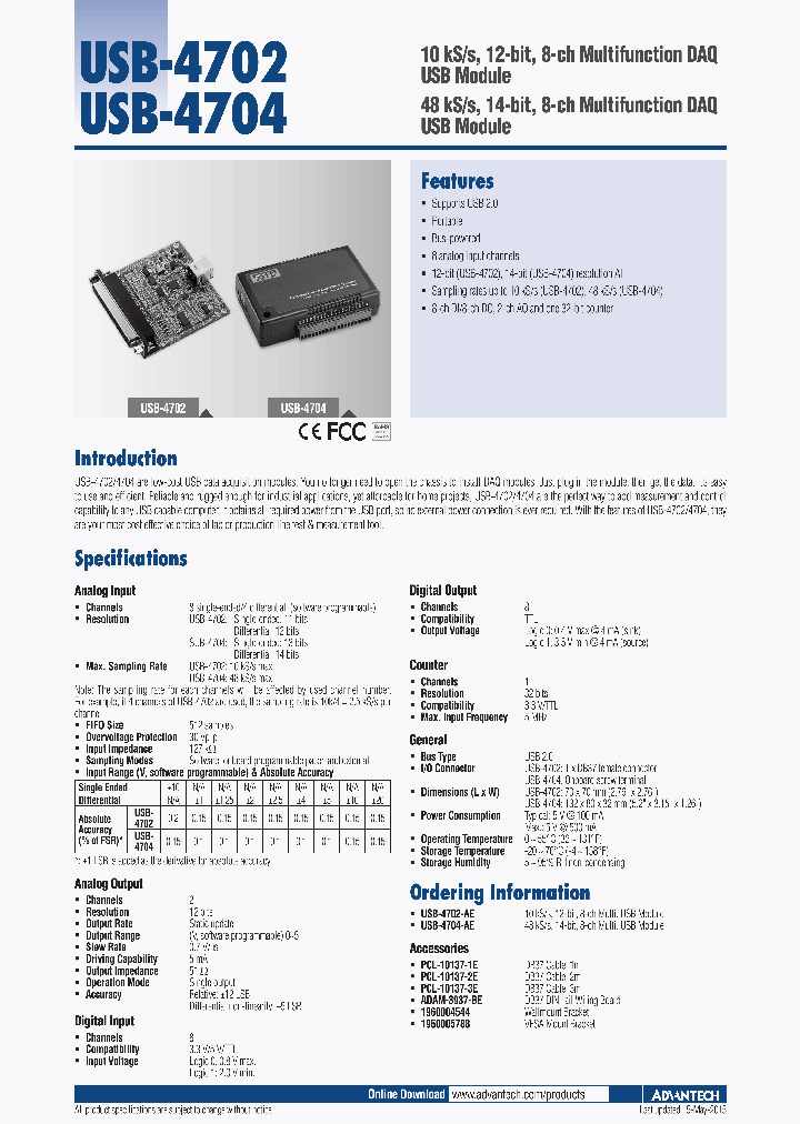 USB-4702-AE_8300110.PDF Datasheet