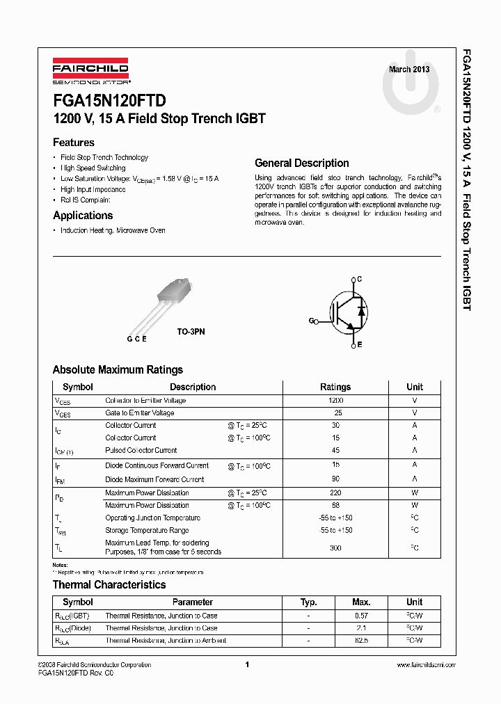 FGA15N120FTD_8302196.PDF Datasheet