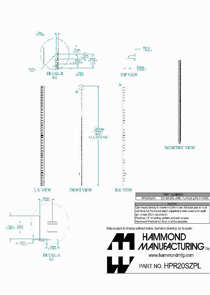 HPR20SZPL_8306850.PDF Datasheet