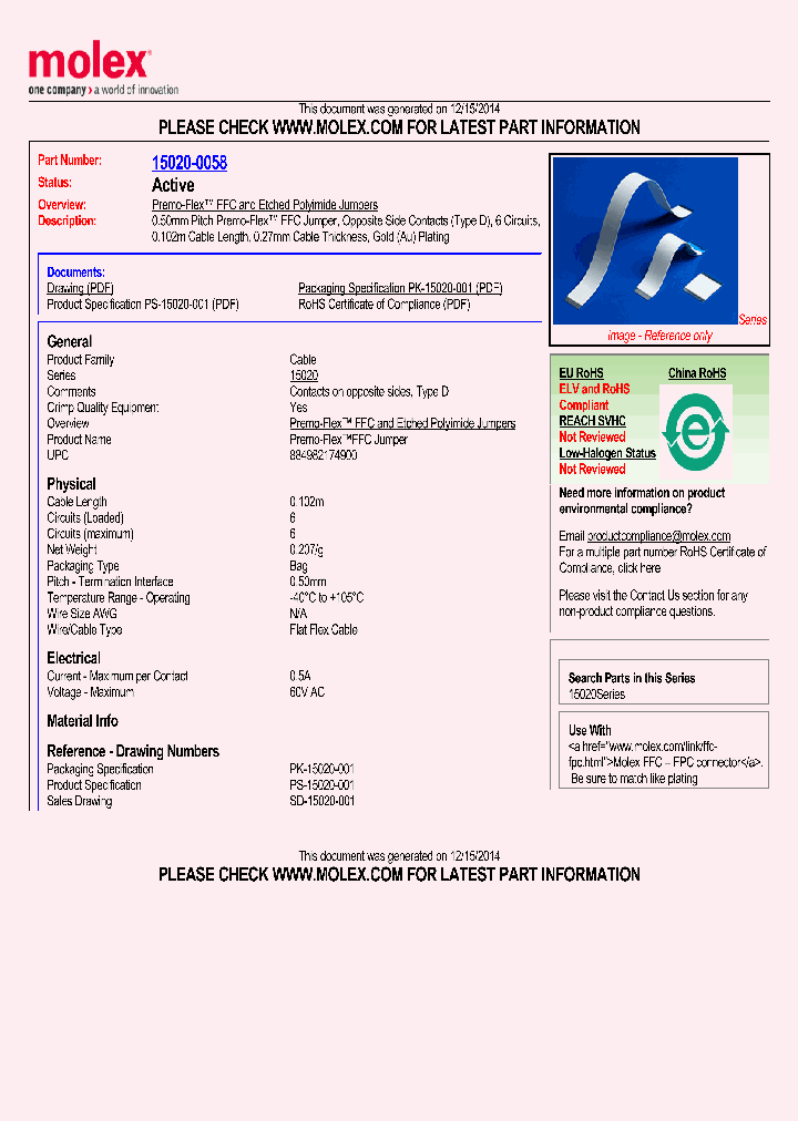 15020-0058_8307555.PDF Datasheet