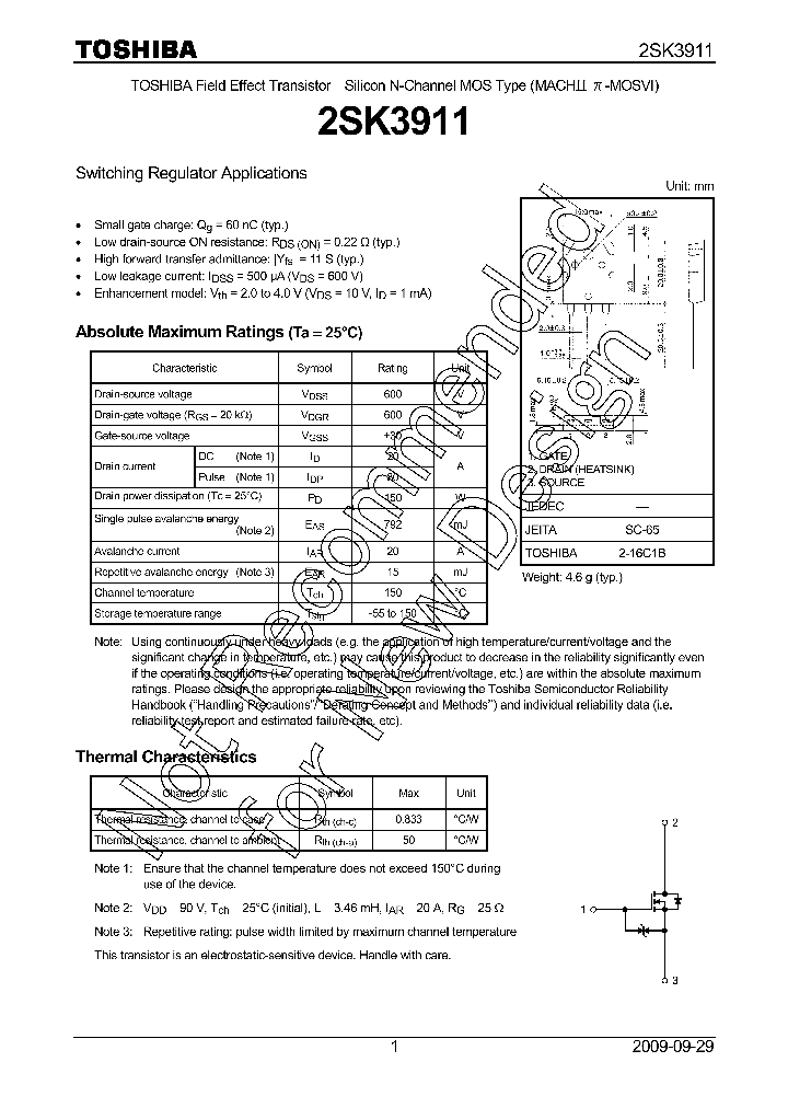 2SK3911_8308214.PDF Datasheet