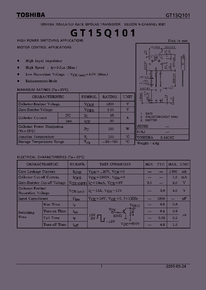 GT15Q101_8309345.PDF Datasheet