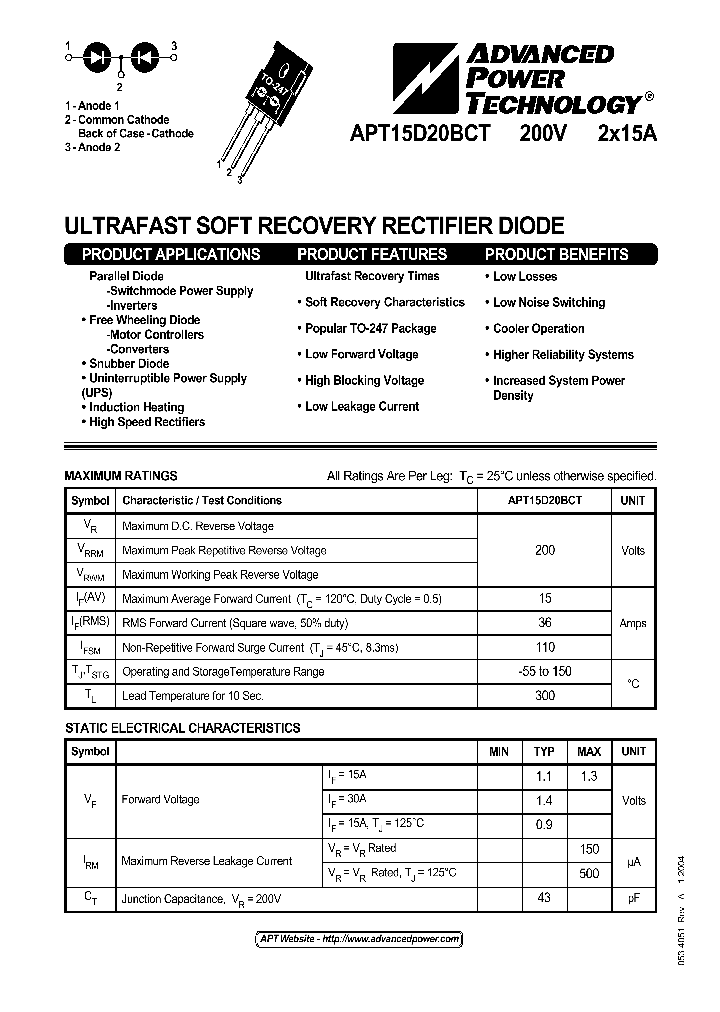 APT15D20BCT_8312786.PDF Datasheet