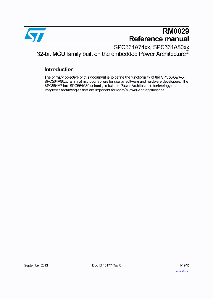 RM0029_8315653.PDF Datasheet