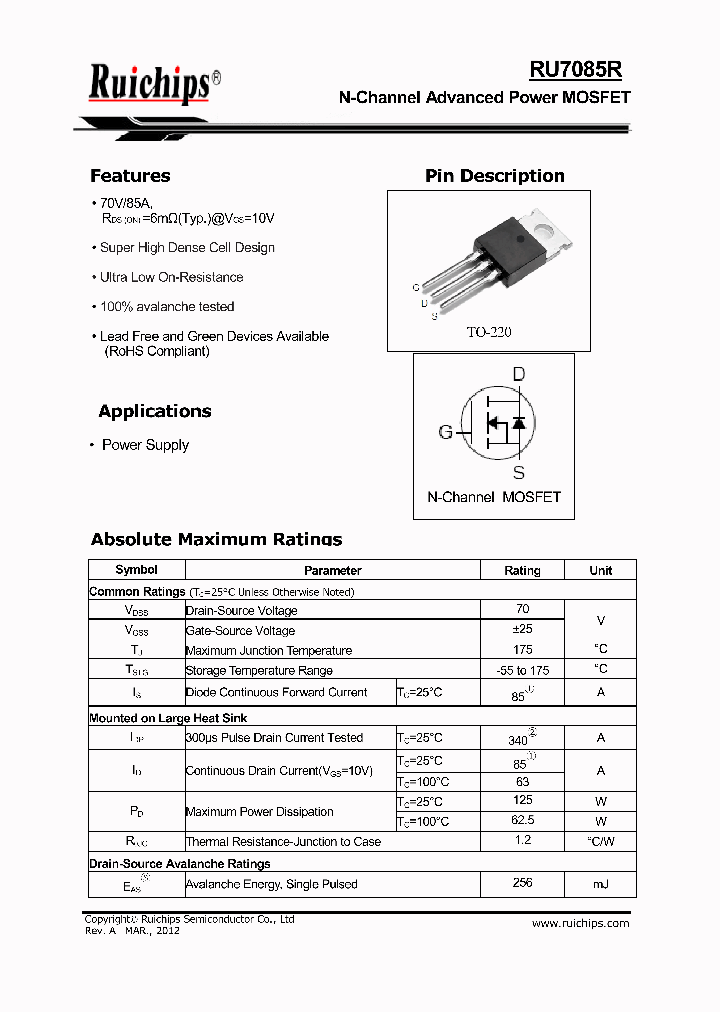 RU7085R_8319472.PDF Datasheet