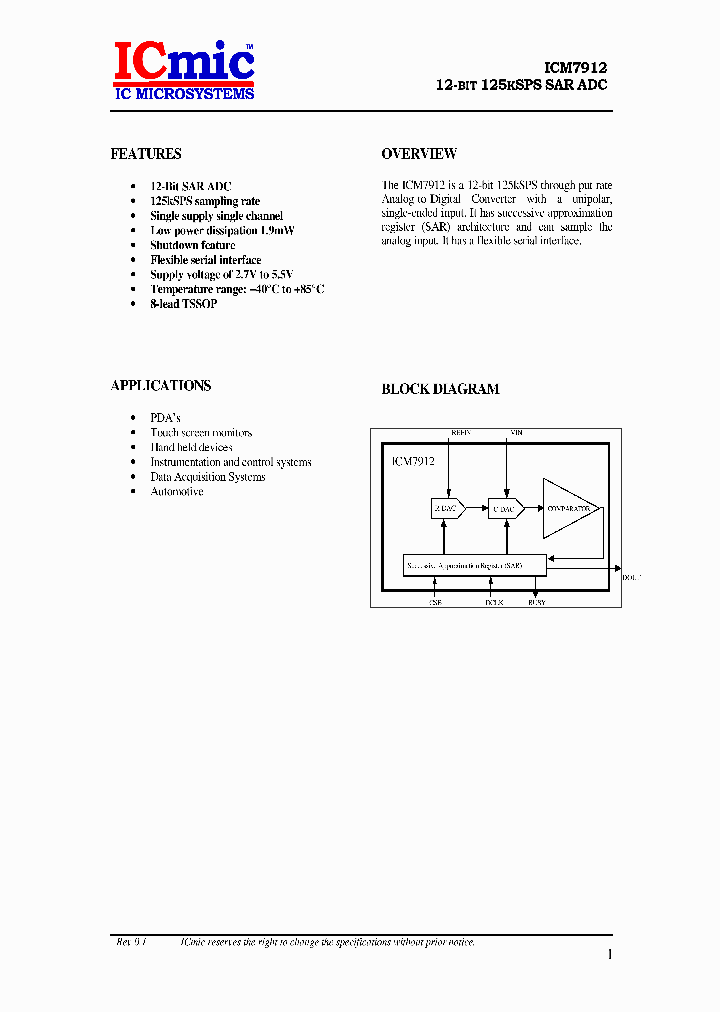 ICM7912_8321527.PDF Datasheet