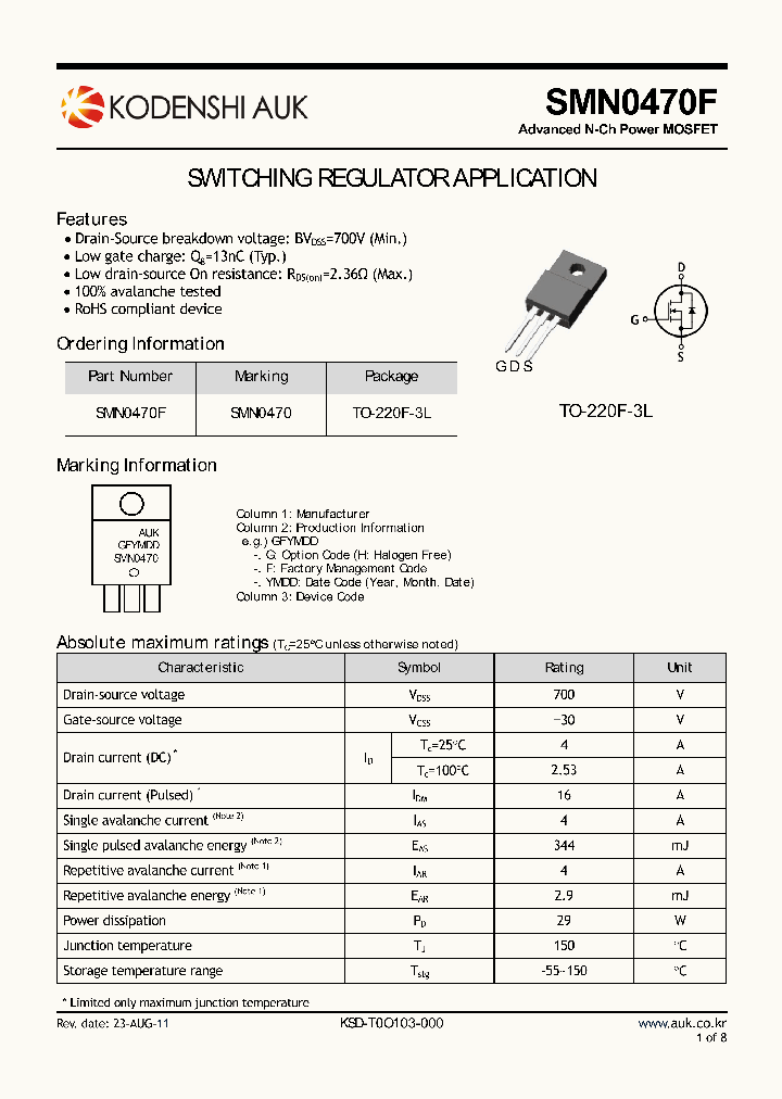 SMN0470F_8325527.PDF Datasheet