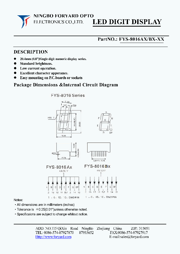 FYS-8016AX-0_8325963.PDF Datasheet