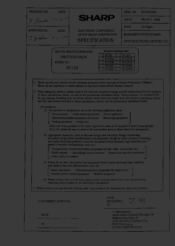 PC123Y1_8327229.PDF Datasheet