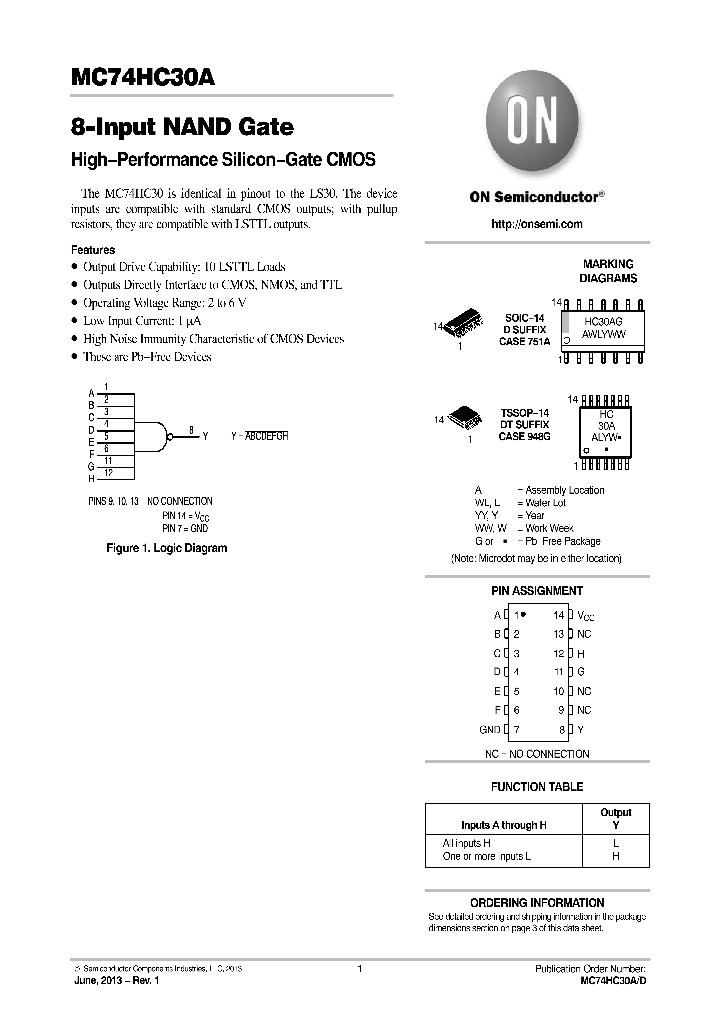 MC74HC30A_8331473.PDF Datasheet