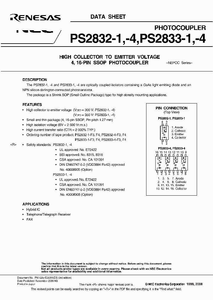 PS2833-1_8332465.PDF Datasheet