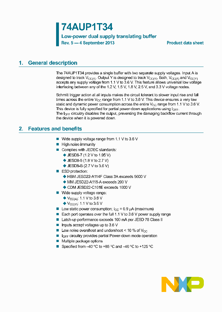 74AUP1T34GN_8337351.PDF Datasheet