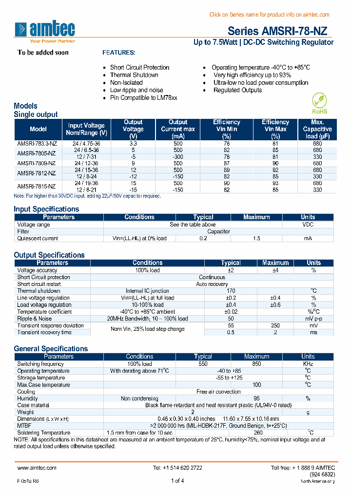 AMSRI-78-NZ_8337854.PDF Datasheet