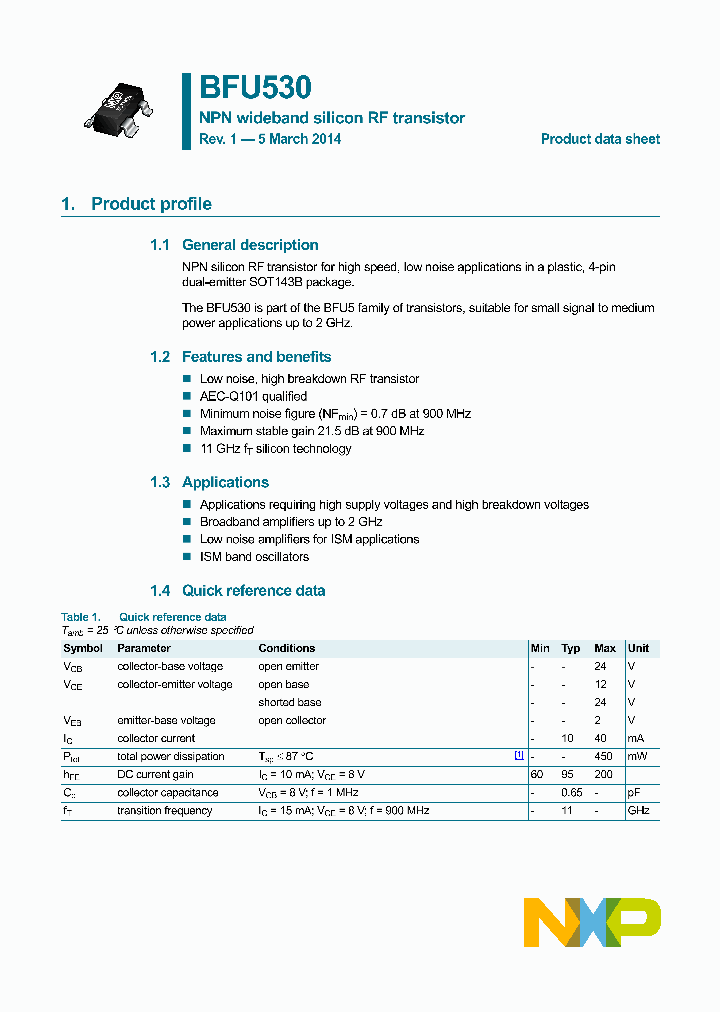 BFU530_8337929.PDF Datasheet