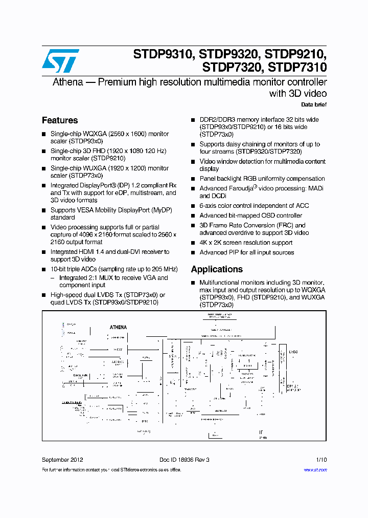 STDP9210_8338313.PDF Datasheet