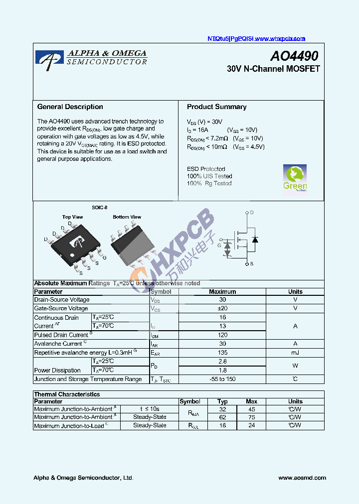 AO4490_8343830.PDF Datasheet