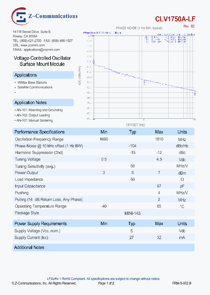 CLV1750A-LF-14_8345888.PDF Datasheet