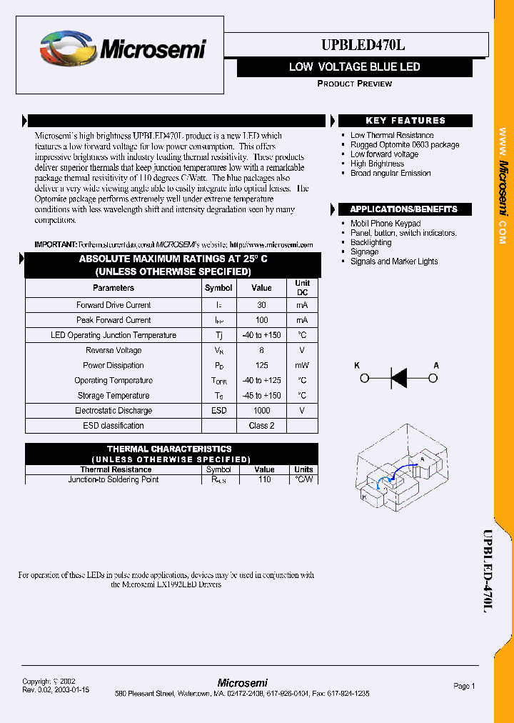 UPBLED470L_8345993.PDF Datasheet