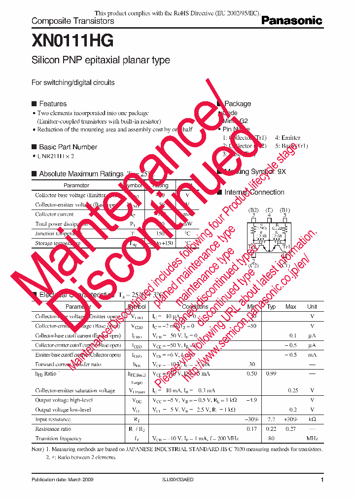 XN0111HG_8348585.PDF Datasheet