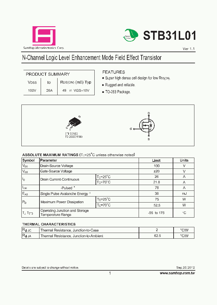 STB31L01_8351067.PDF Datasheet