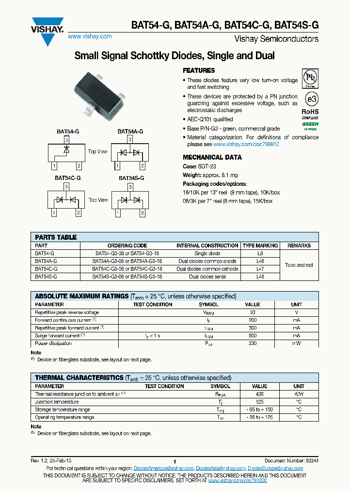 BAT54C-G3-18_8353562.PDF Datasheet