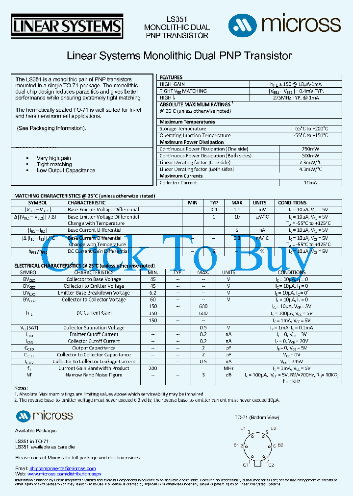 LS351-TO-71_8356105.PDF Datasheet