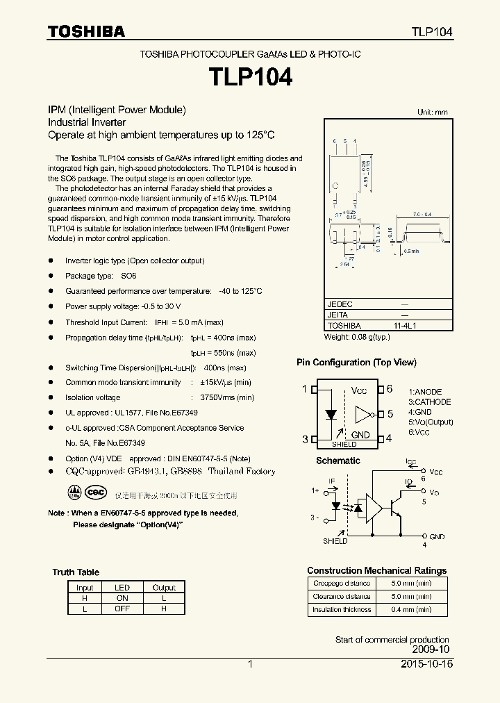 TLP104_8358332.PDF Datasheet