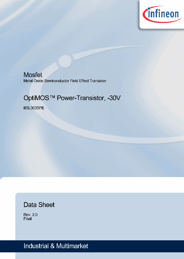 BSL303SPE_8358845.PDF Datasheet