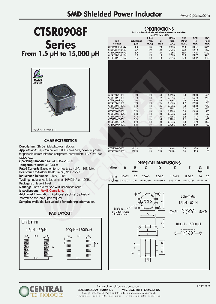 CTSR0908F_8363445.PDF Datasheet