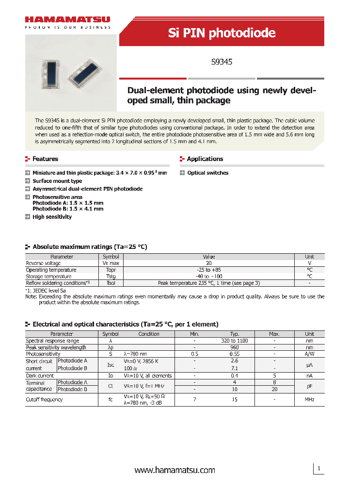 S9345-15_8364007.PDF Datasheet