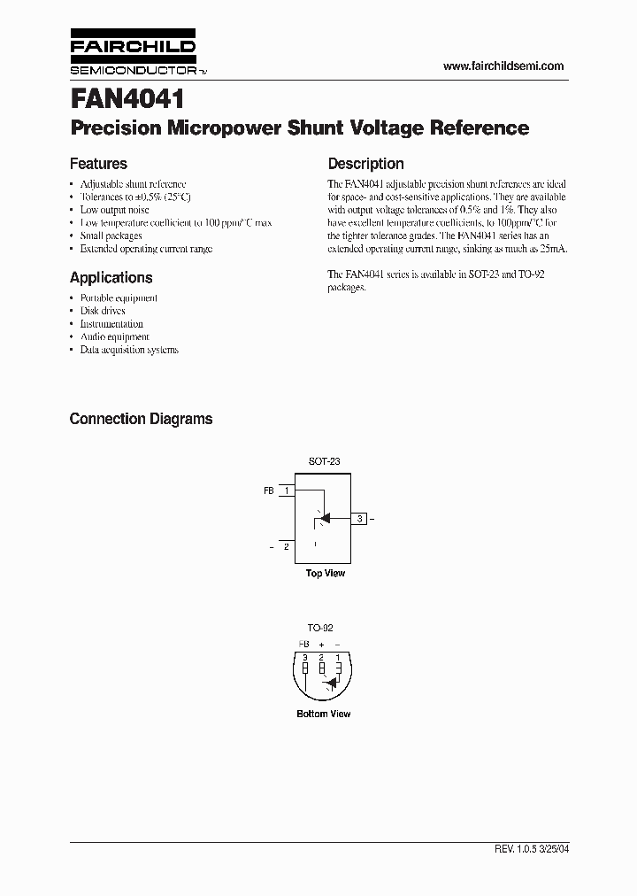 FAN4041CIS3X_8364200.PDF Datasheet