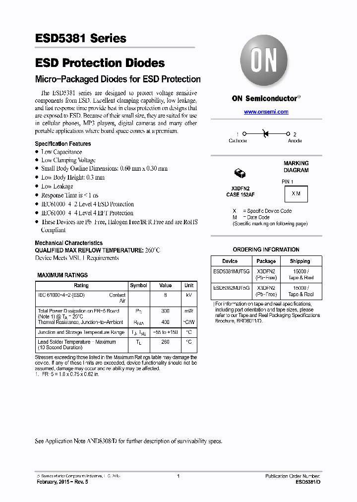 ESD5381_8368074.PDF Datasheet