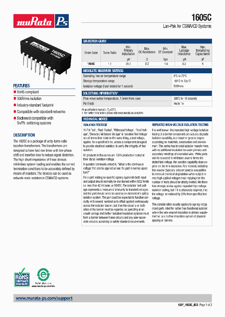 KMP-1605_8375143.PDF Datasheet