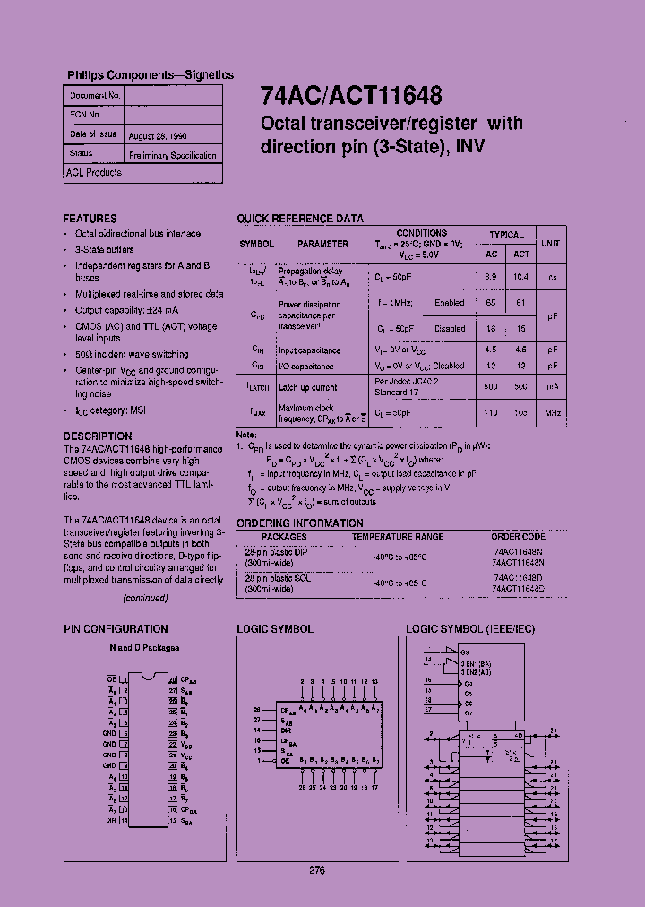 74ACT11648D_8375832.PDF Datasheet