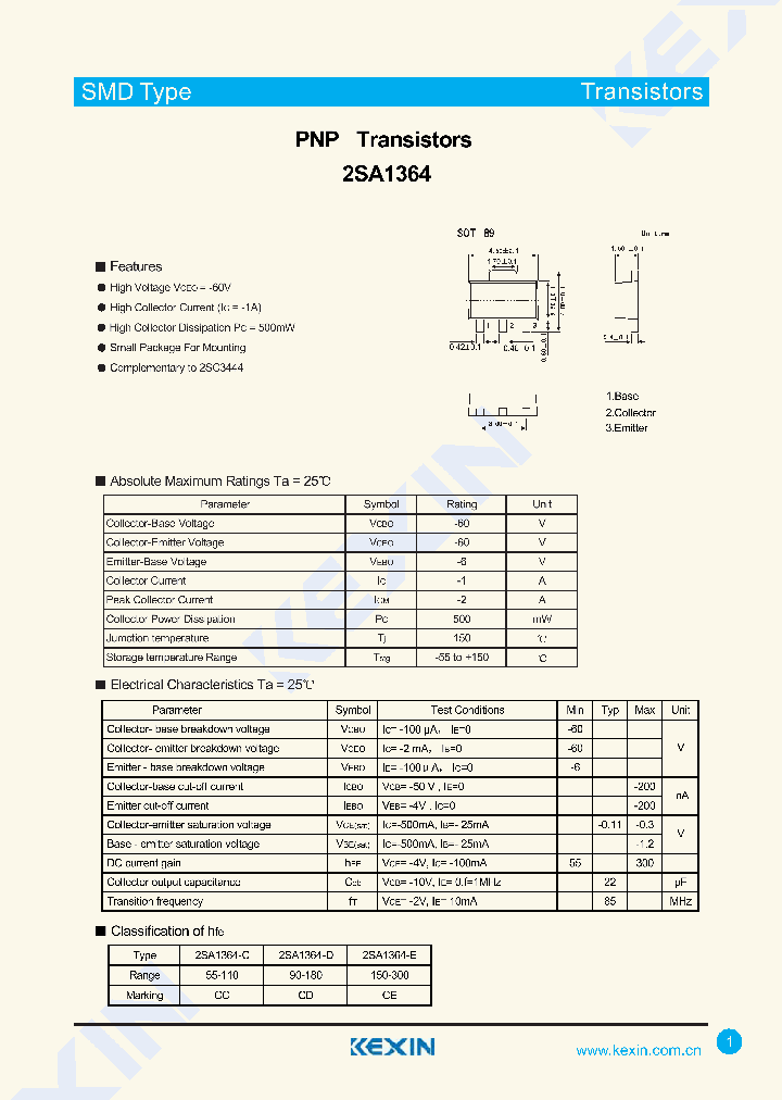 2SA1364-C_8377229.PDF Datasheet