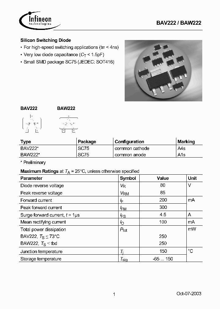 BAW222_8380527.PDF Datasheet