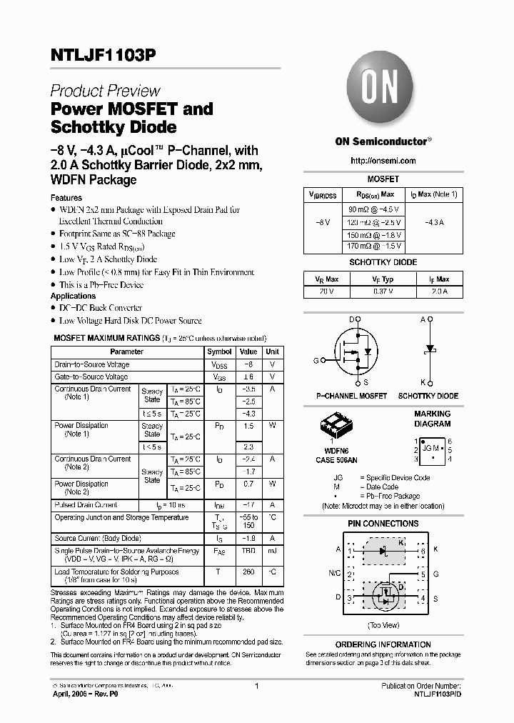 NTLJF1103P_8381831.PDF Datasheet